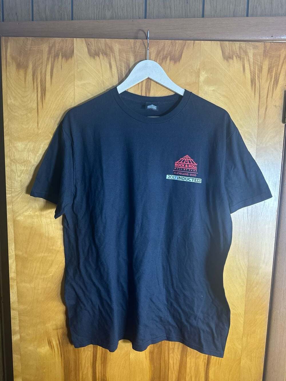 Rock & Roll Hall of Fame 2017 Inductees T-Shirt Pearl Jam Journey